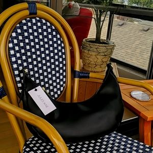 Jules Kae black crossbody "Zola" vegan leather nwt